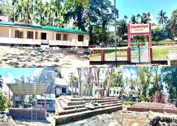 স্বাধীনতার ৫৪ বছরেও নির্মিত না হলেও তিন মাসে তা করলেন ইউএনও রোকনউজ্জামান খান