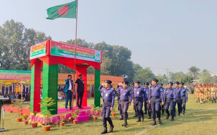 জীবননগরে যথাযোগ্য মর্যাদায় মহান বিজয় দিবস উদযাপন