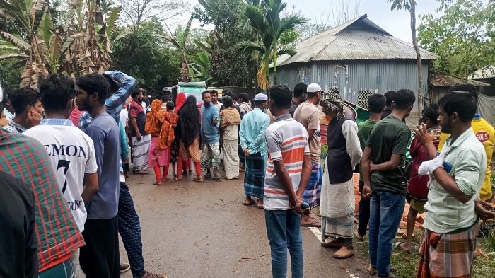পূর্বধলায় মোটরসাইকেল–হ্যান্ড ট্রাক্টর সংঘর্ষে নিহত ১, আহত ২