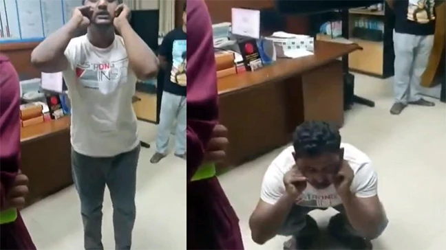 মায়ের লাশ পেতে ছেলেকে কান ধরে ওঠবস করালেন চিকিৎসকরা, ভাইরাল ভিডিওতে সমালোচনার ঝড়