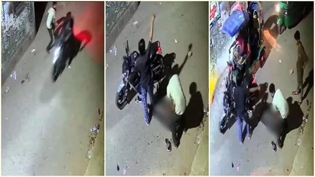 ইট ছুঁড়ে বাইক ছিনতাইয়ের যে ঘটনা চমকে দিয়েছে দেশবাসীকে (ভিডিও)